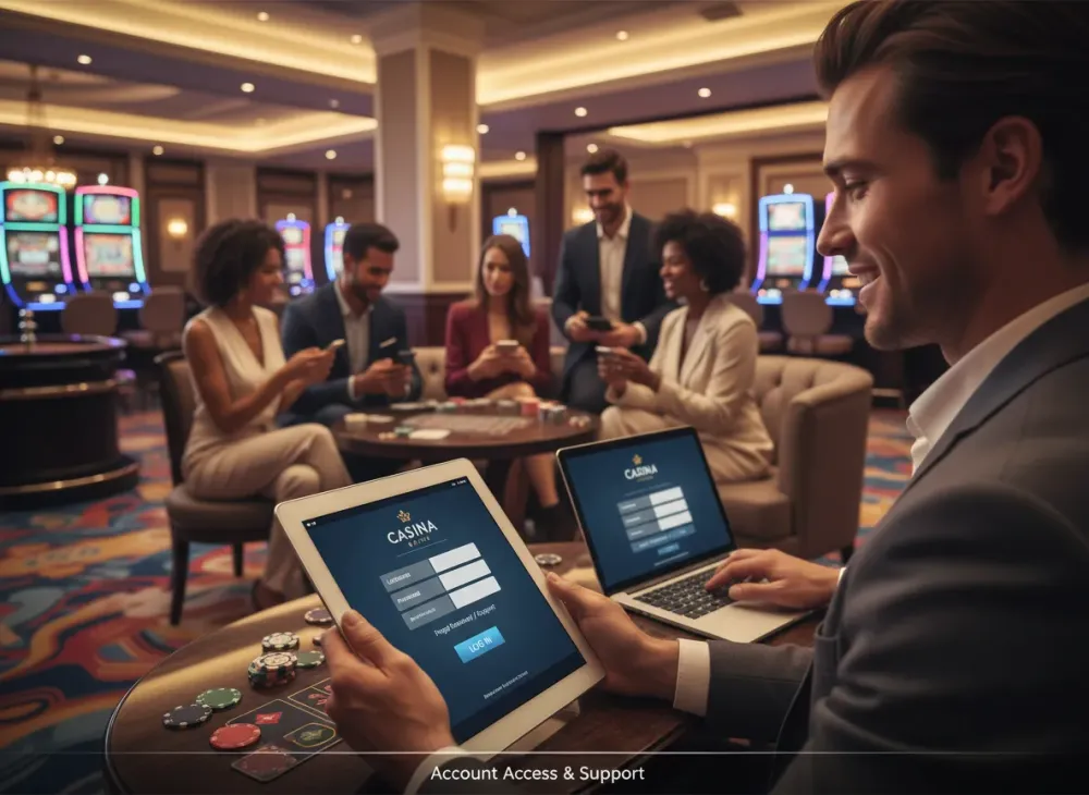 Casina casino login guide for account access and support