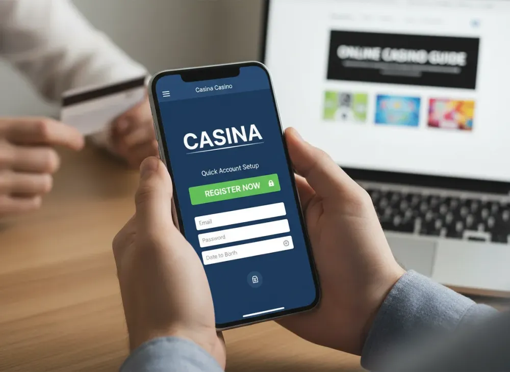 Casina casino registration guide for quick account setup